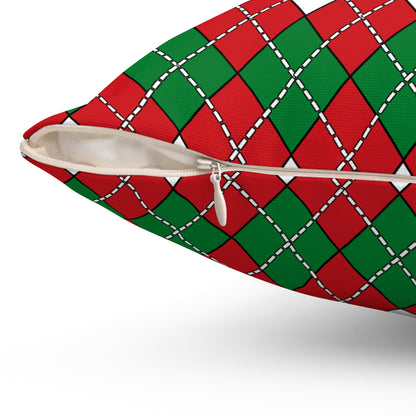 Belarus Retro Argyle Cushion Pillow