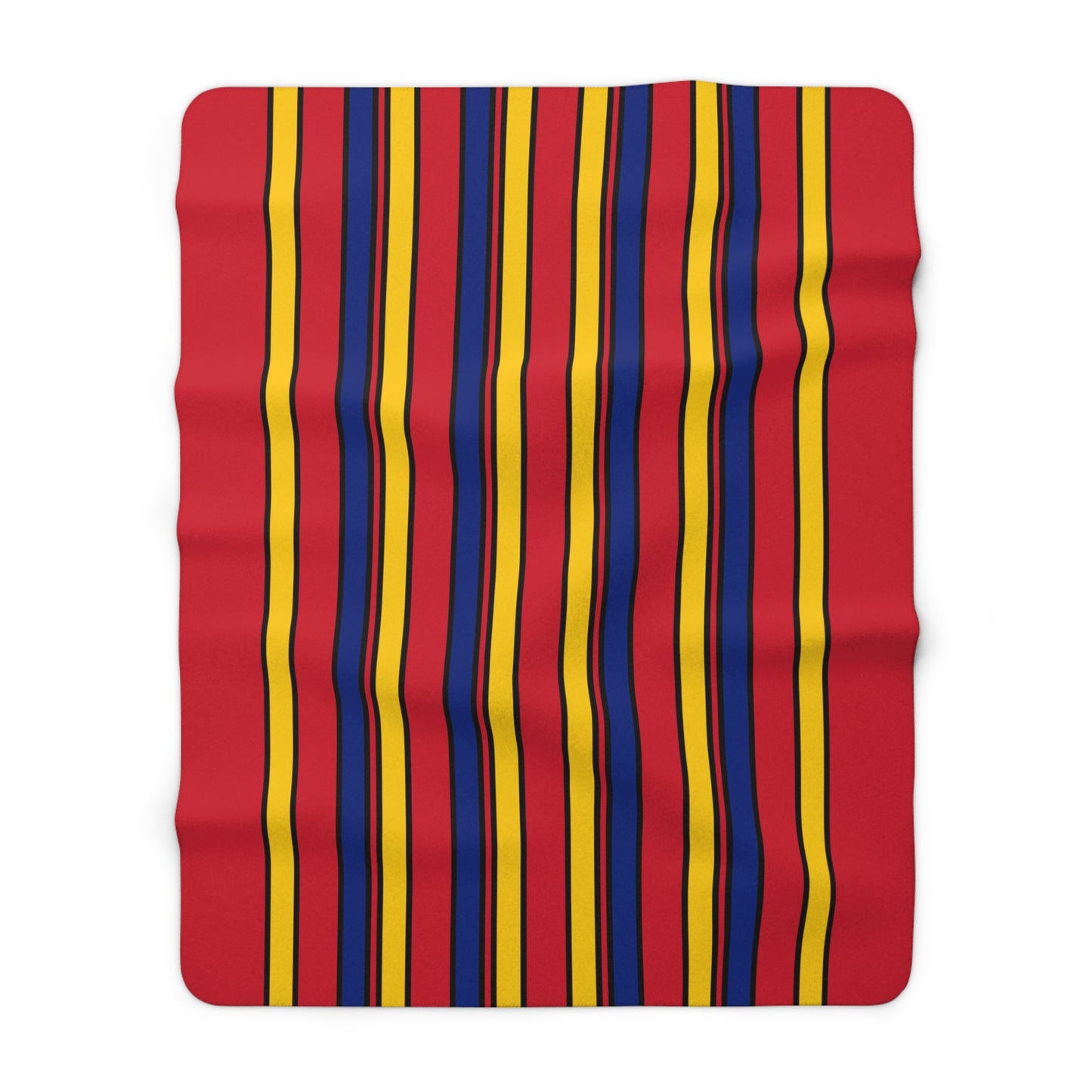 Venezuela Retro Stripes Blanket Throw