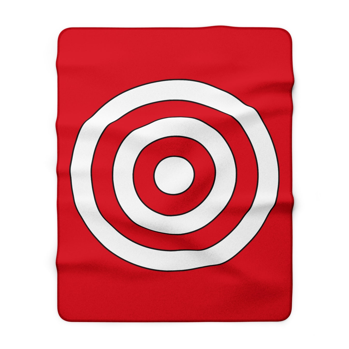 Peru Retro Target Blanket Throw