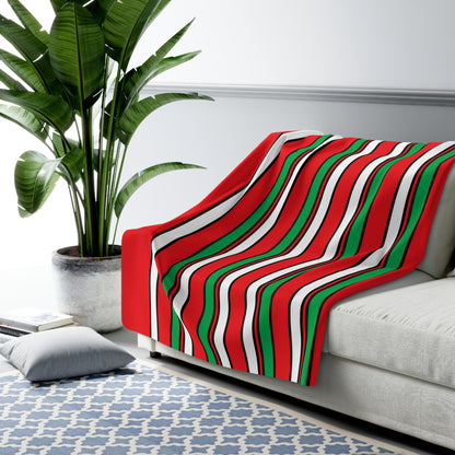 Lebanon Retro Stripes Blanket Throw