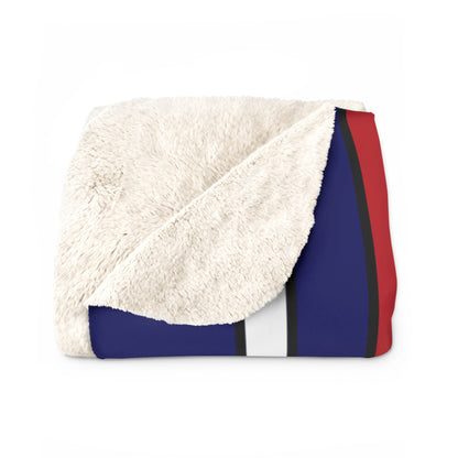 American Samoa Retro Stripes Blanket Throw