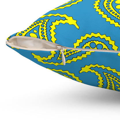 Aruba Retro Paisley Cushion Pillow