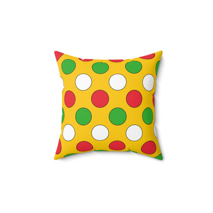 Myanmar Retro Polka Dots Cushion Pillow