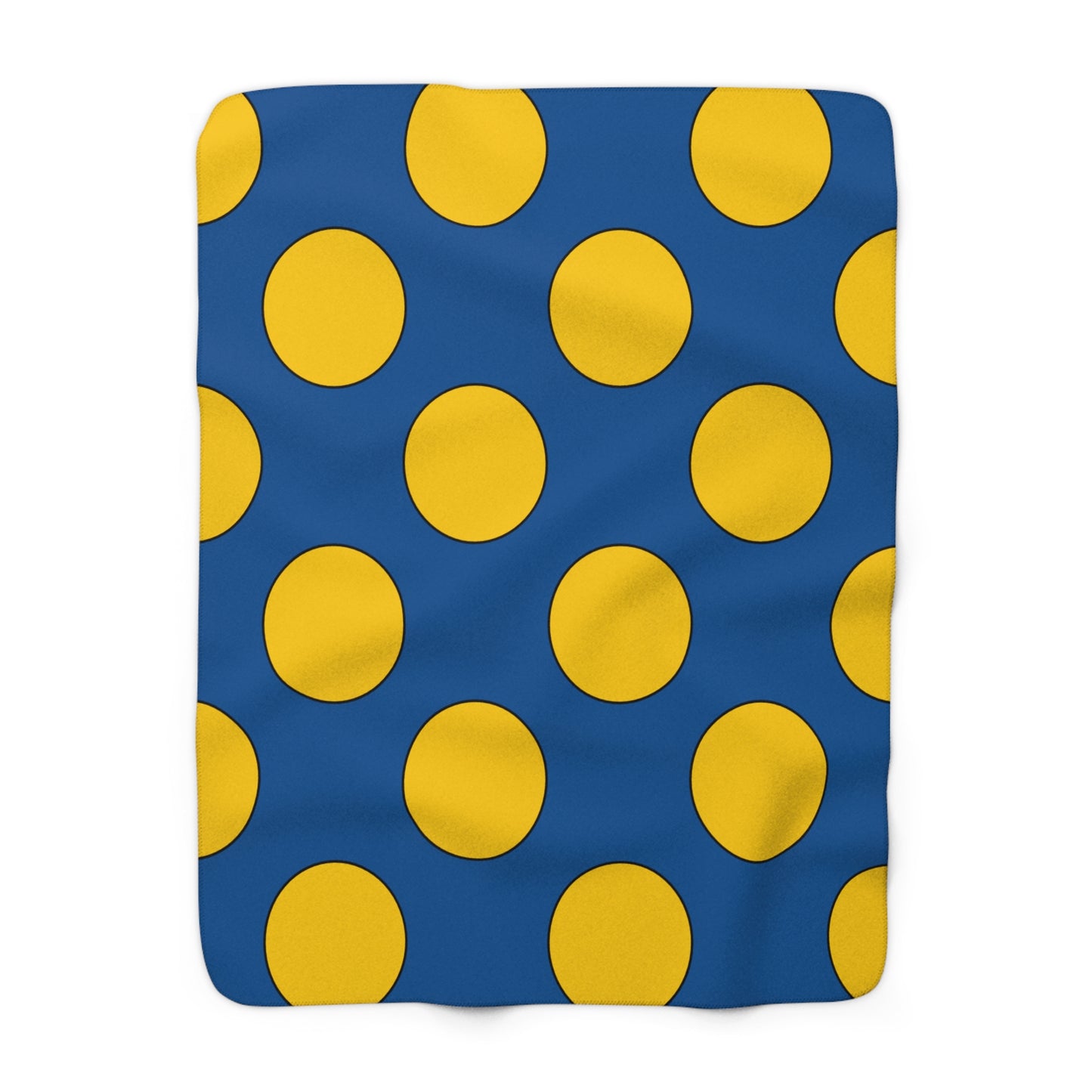 Sweden Retro Polka Dots Blanket Throw