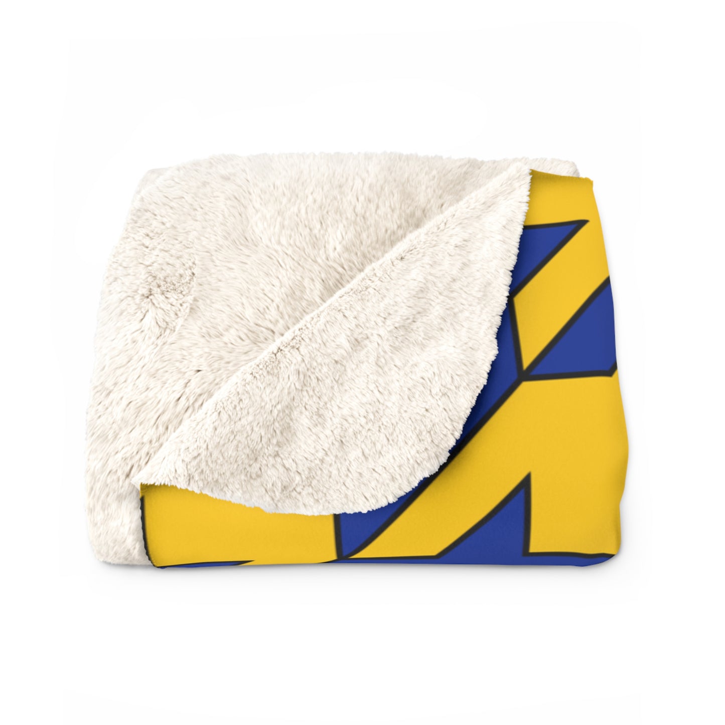 European Union Retro Houndstooth Blanket Throw