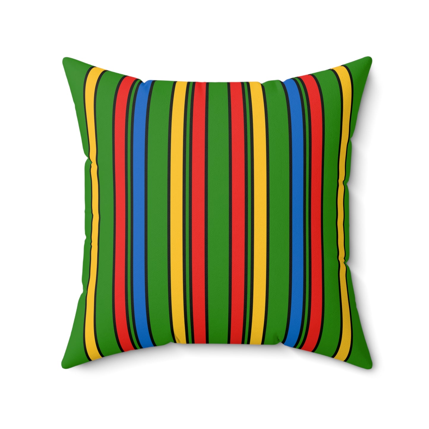Ethiopia Retro Stripes Cushion Pillow