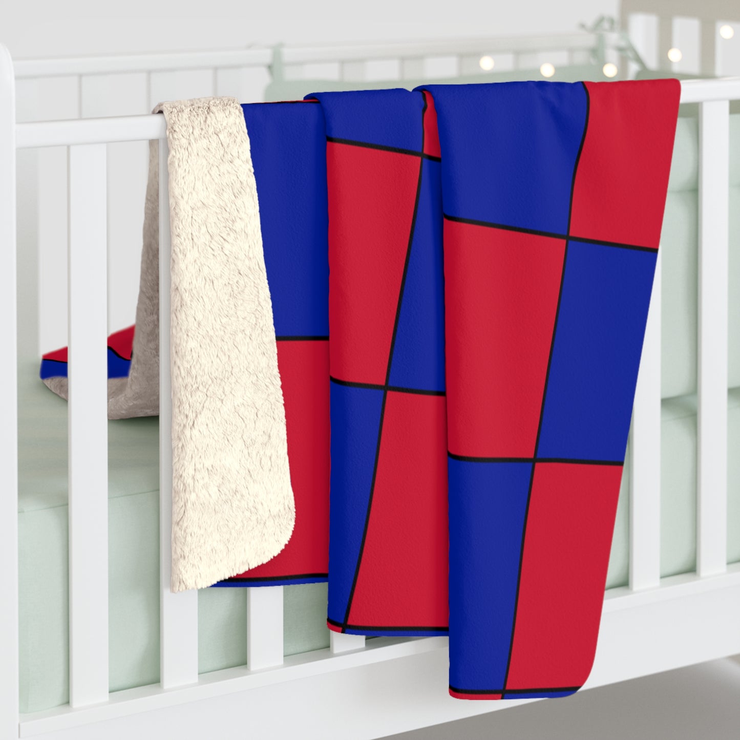 Haiti Retro Check Blanket Throw