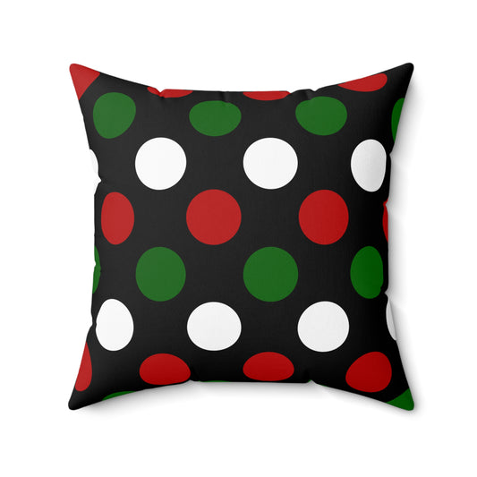 Kenya Retro Polka Dots Cushion Pillow