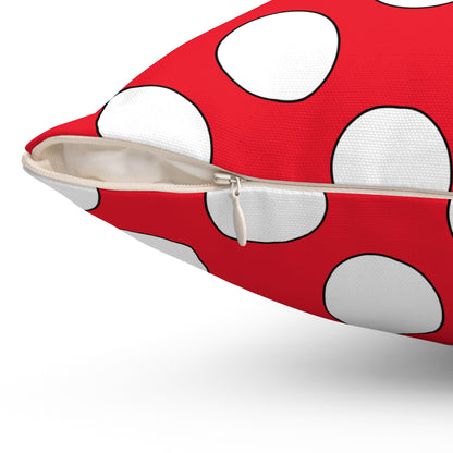 Hong Kong Retro Polka Dots Cushion Pillow