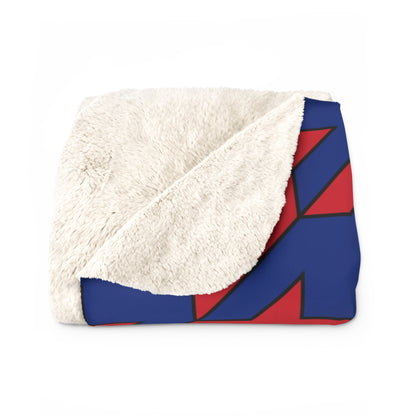 Liechtenstein Retro Houndstooth Blanket Throw