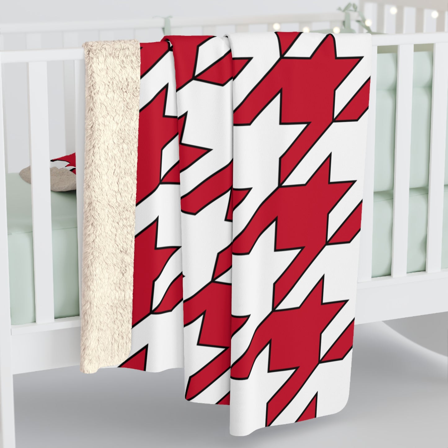 Austria Retro Houndstooth Blanket Throw
