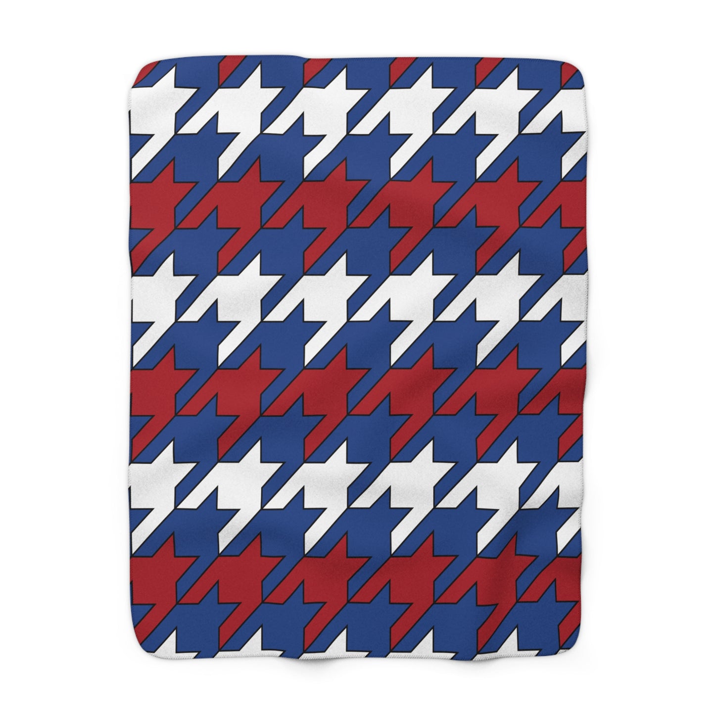 Netherlands Retro Houndstooth Blanket Throw