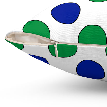 Lesotho Retro Polka Dots Cushion Pillow