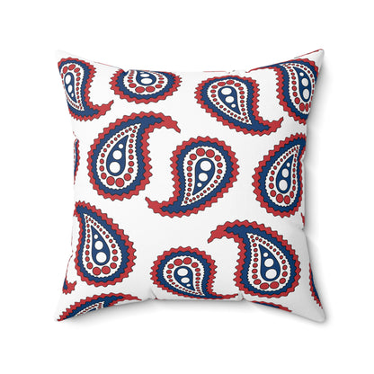 Serbia Retro Paisley Cushion Pillow