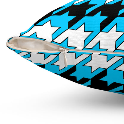 Botswana Retro Houndstooth Cushion Pillow