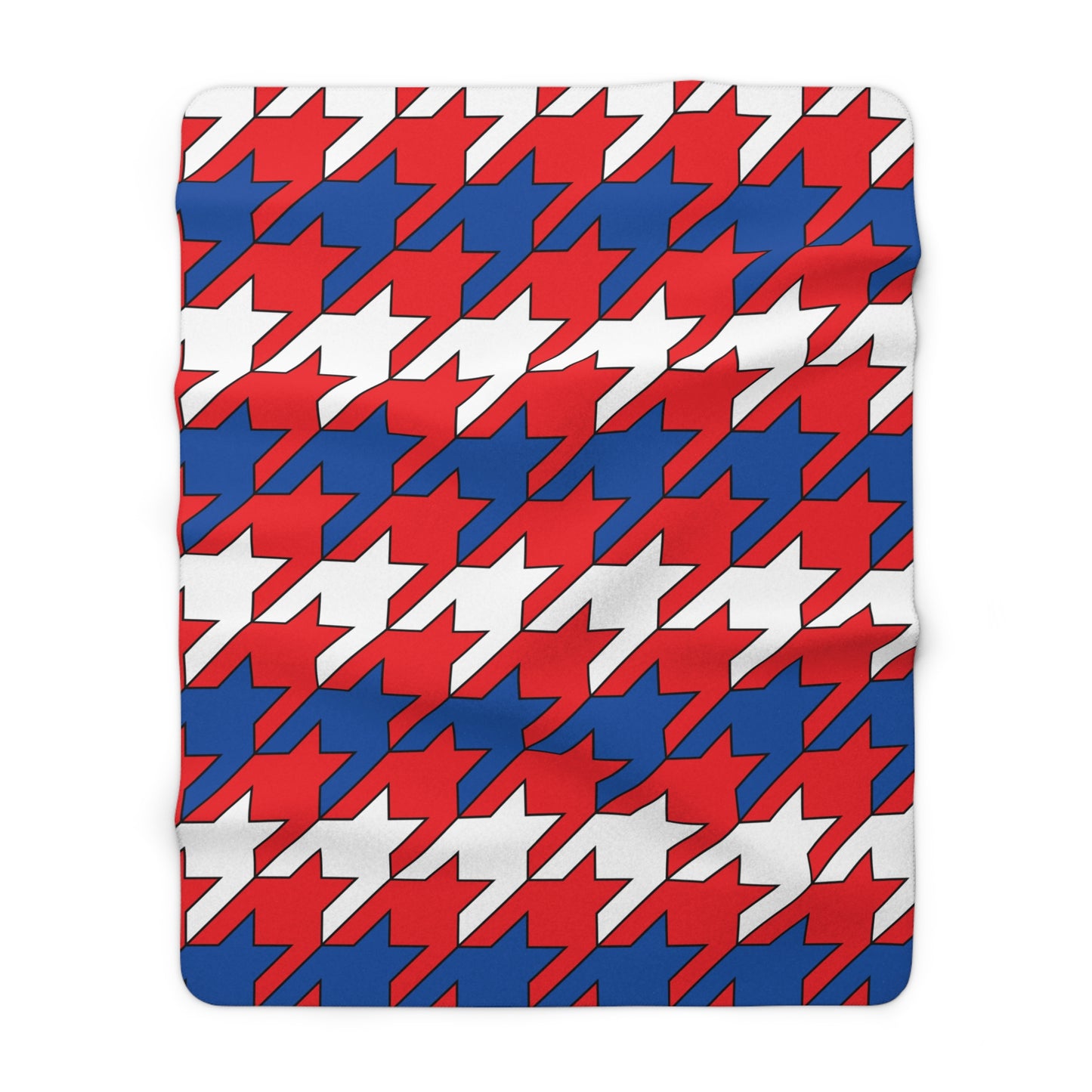 Slovakia Retro Houndstooth Blanket Throw