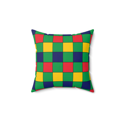 Mauritius Retro Check Cushion Pillow
