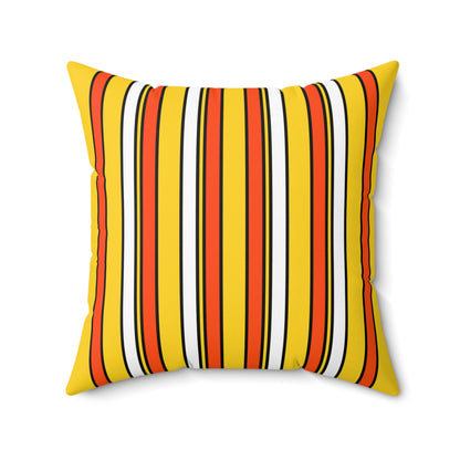 Bhutan Retro Stripes Cushion Pillow