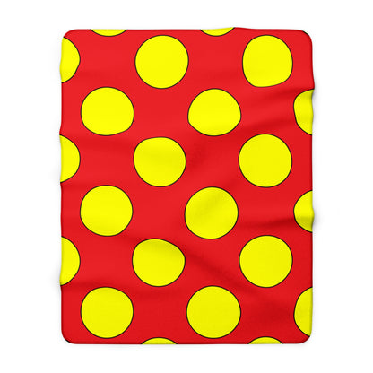 China Retro Polka Dots Blanket Throw