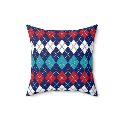 Montserrat Retro Argyle Cushion Pillow