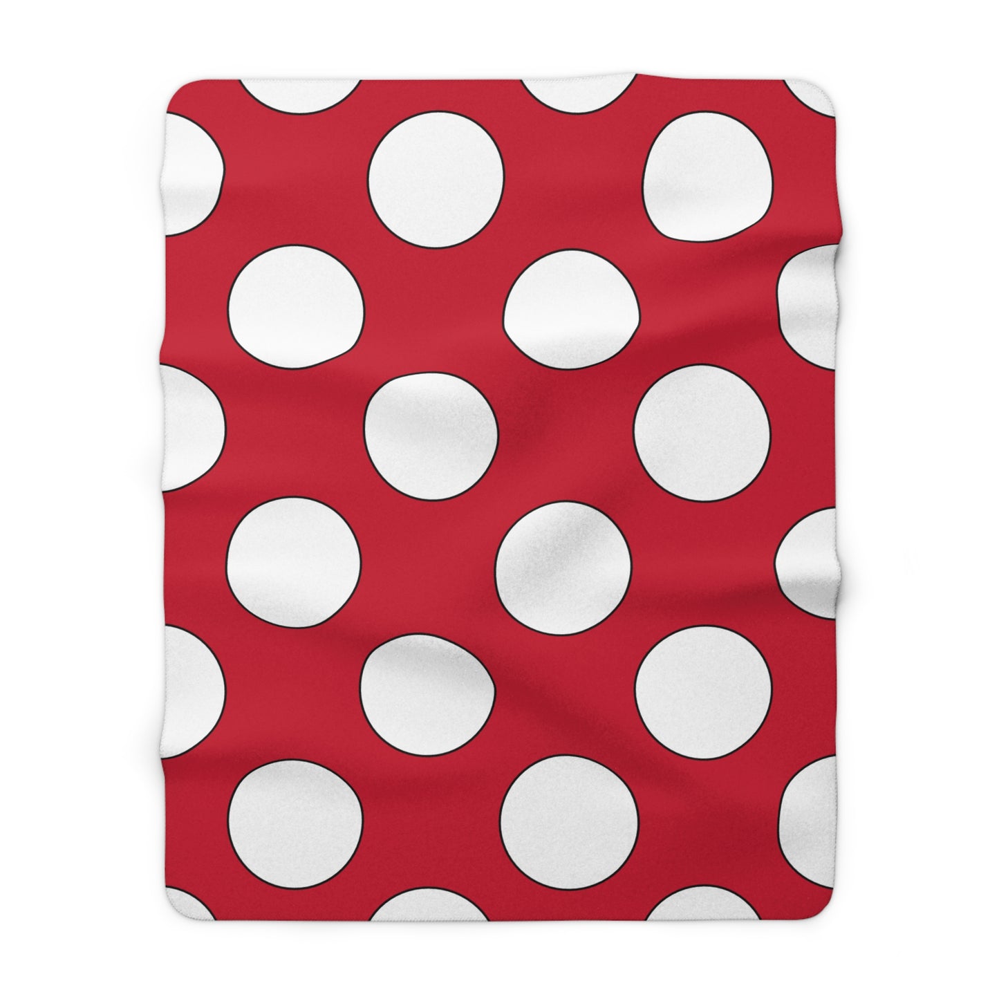 Austria Retro Polka Dots Blanket Throw