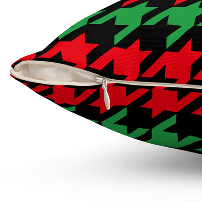Libya Retro Houndstooth Cushion Pillow
