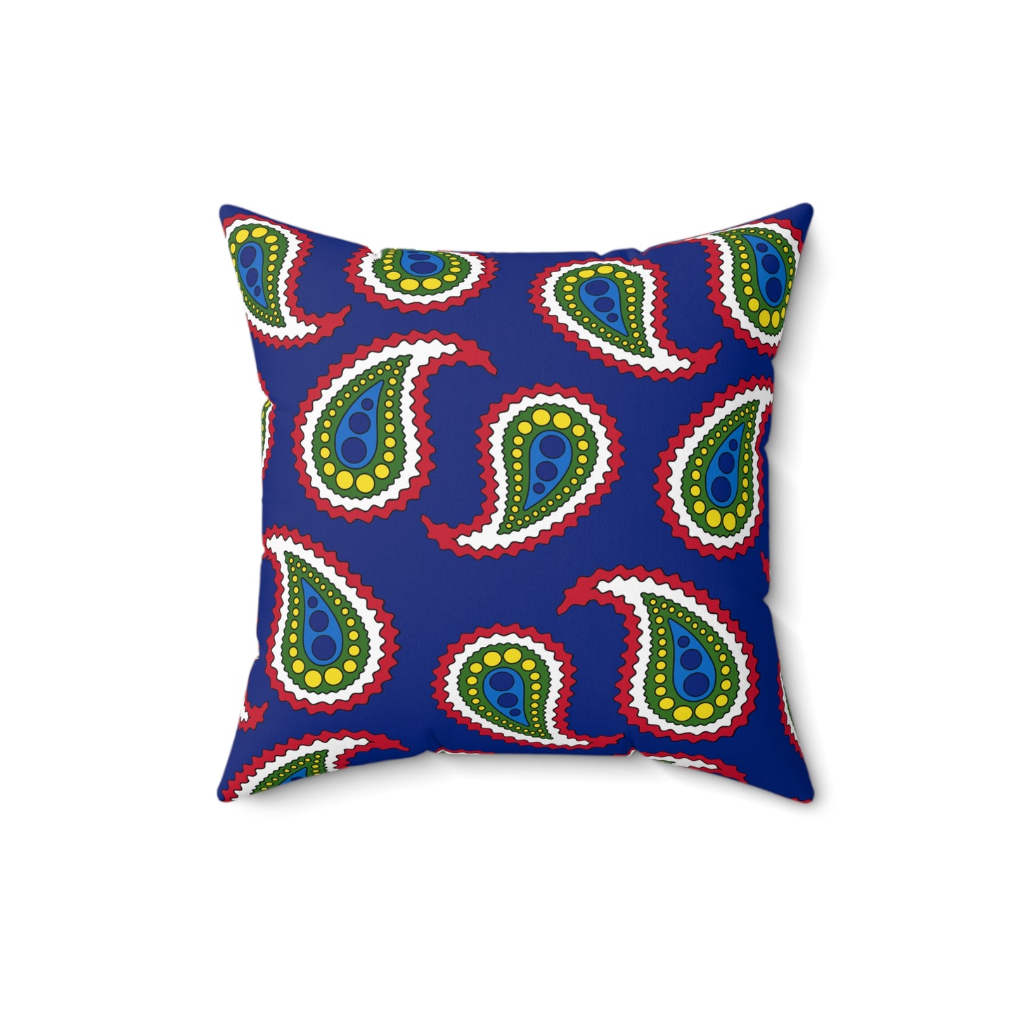 Pitcairn Retro Paisley Cushion Pillow