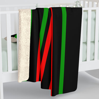 Sudan Retro Stripes Blanket Throw