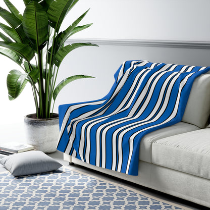 Scotland Retro Stripes Blanket Throw