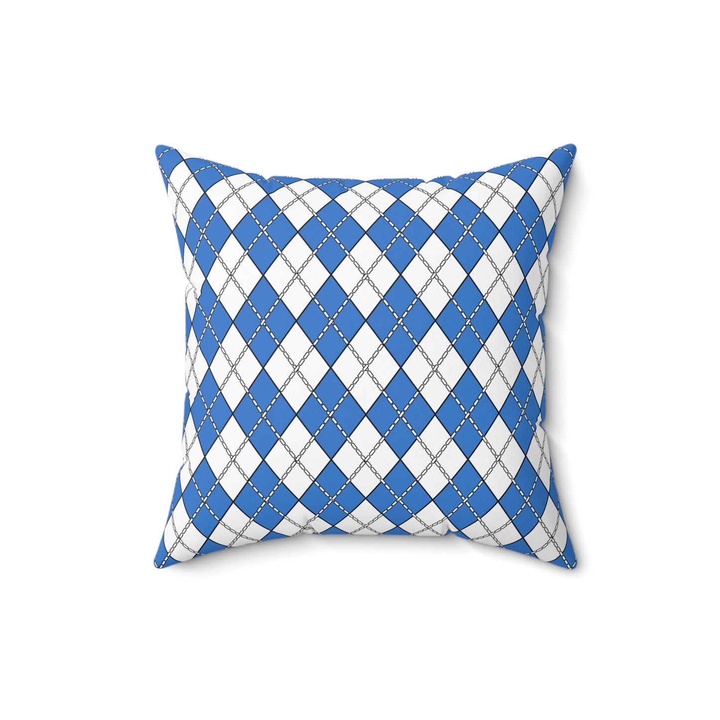 Antarctica Retro Argyle Cushion Pillow