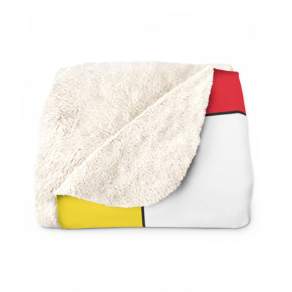 Guernsey Retro Check Blanket Throw