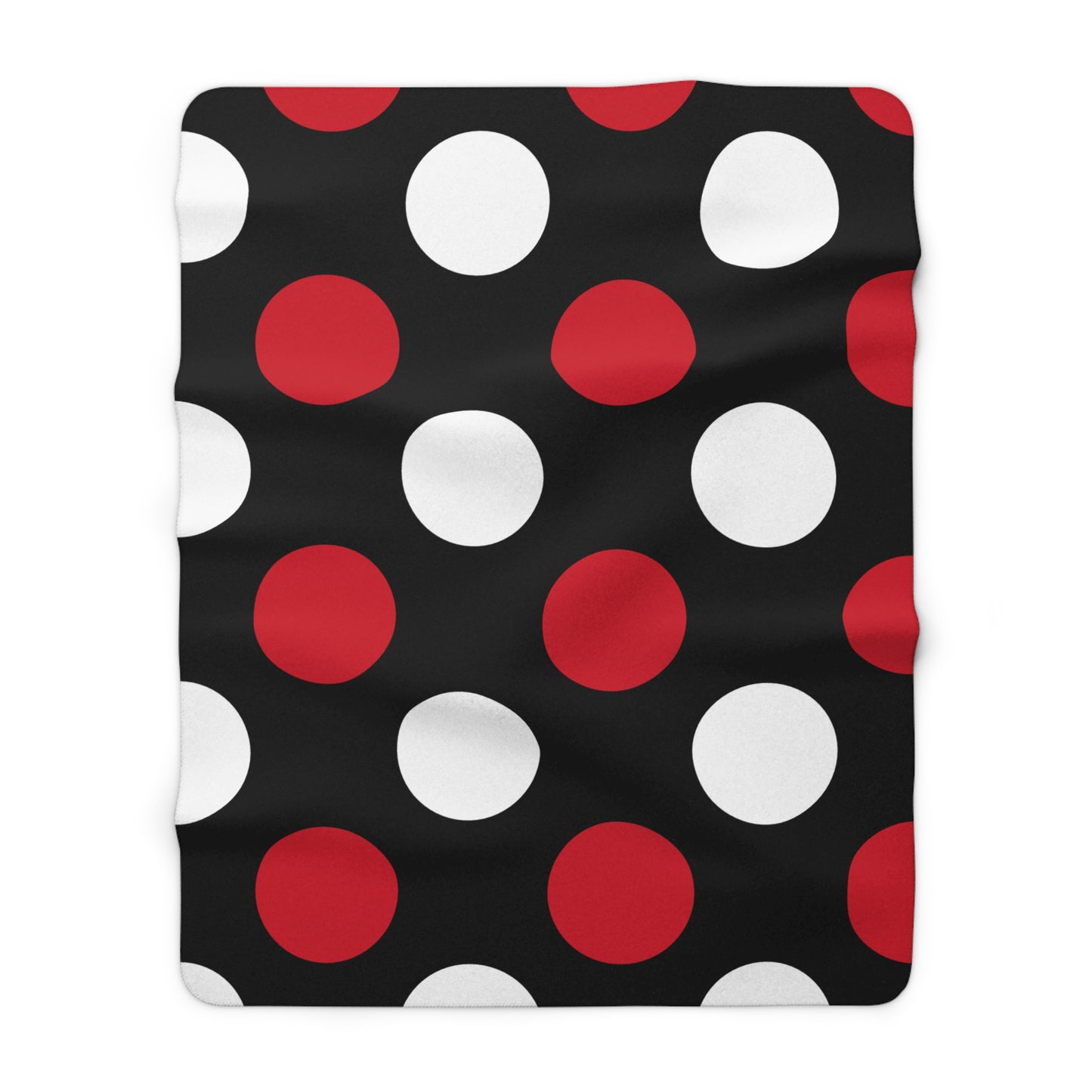 Iraq Retro Polka Dots Blanket Throw