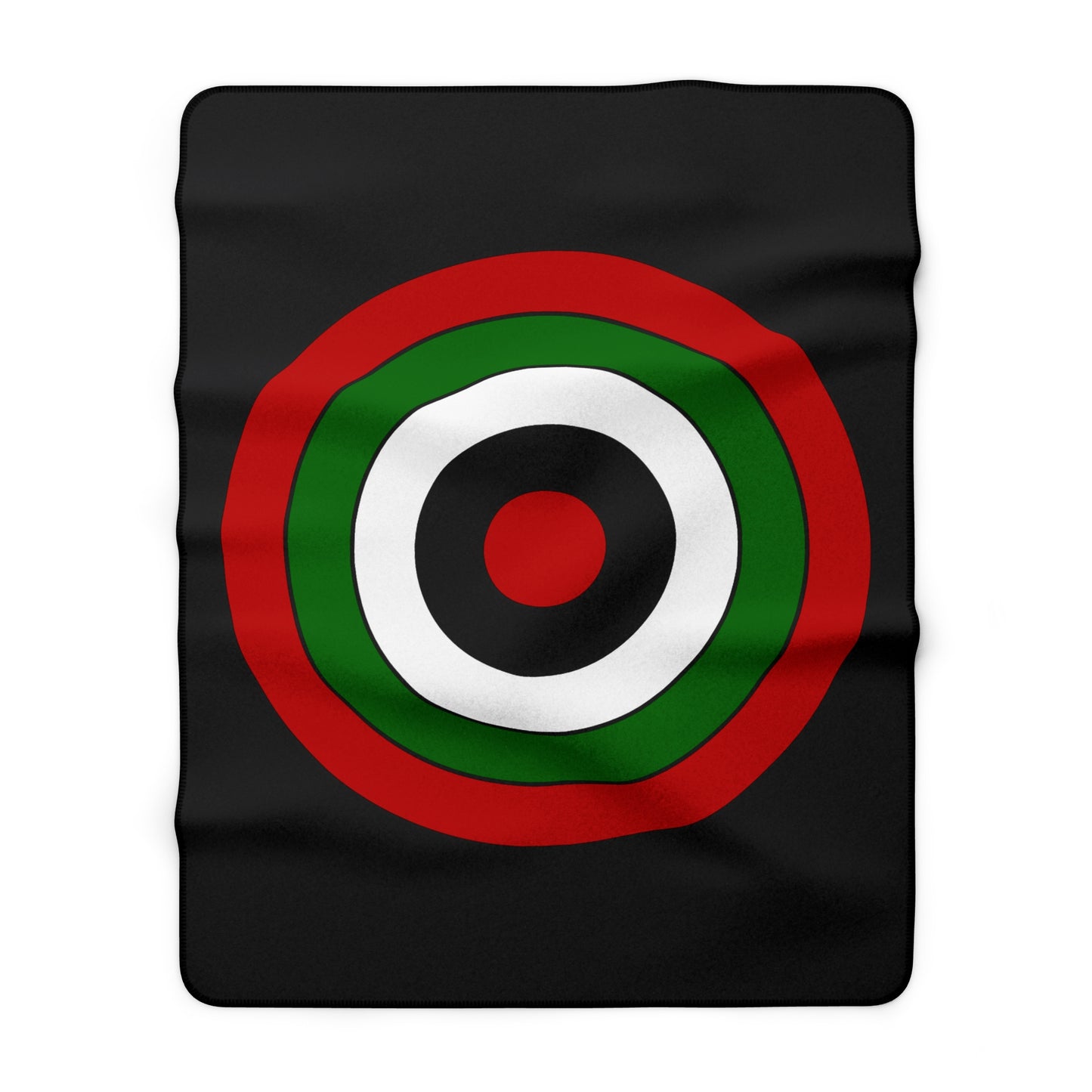 Kenya Retro Target Blanket Throw