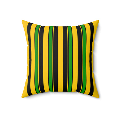Jamaica Retro Stripes Cushion Pillow