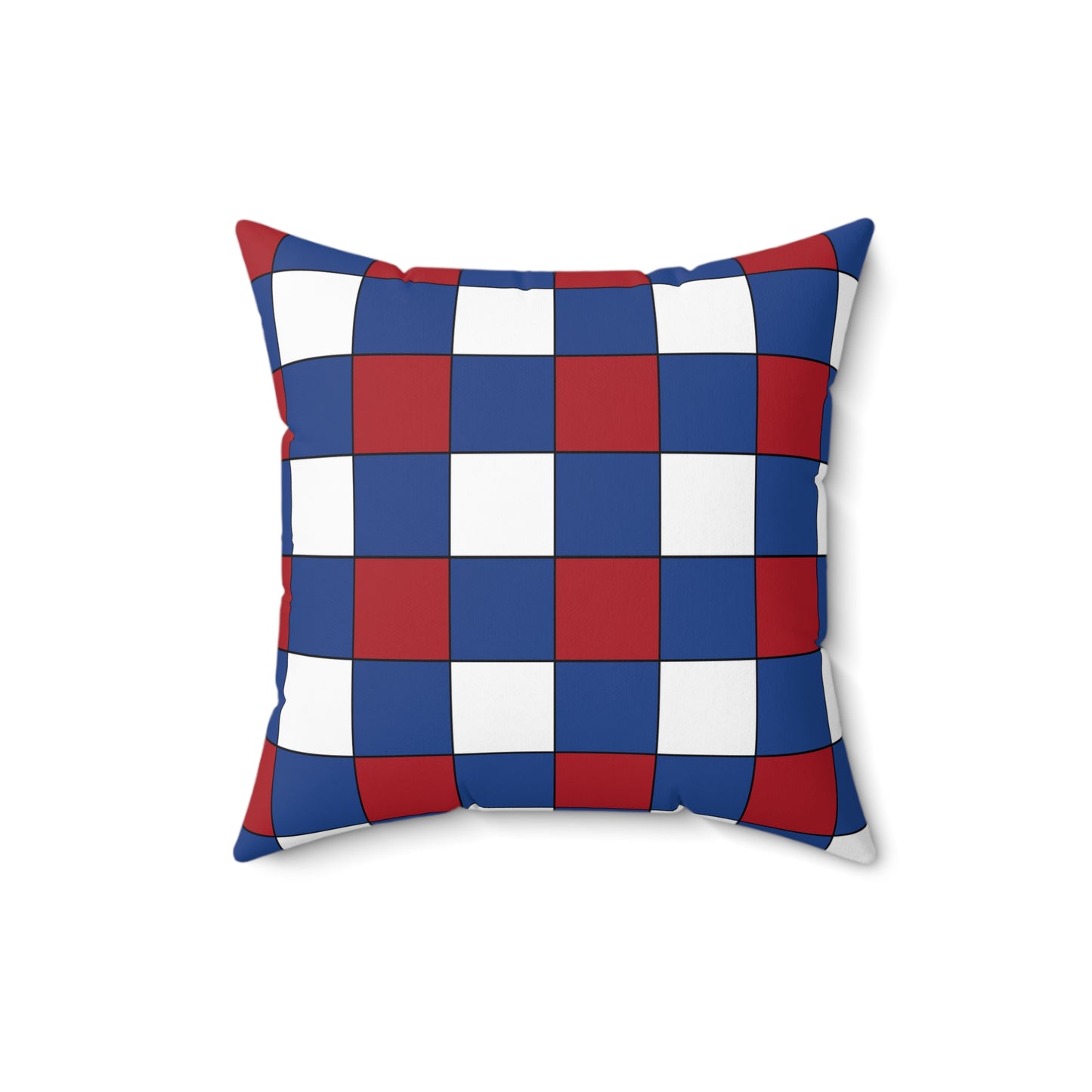 Netherlands Retro Check Cushion Pillow