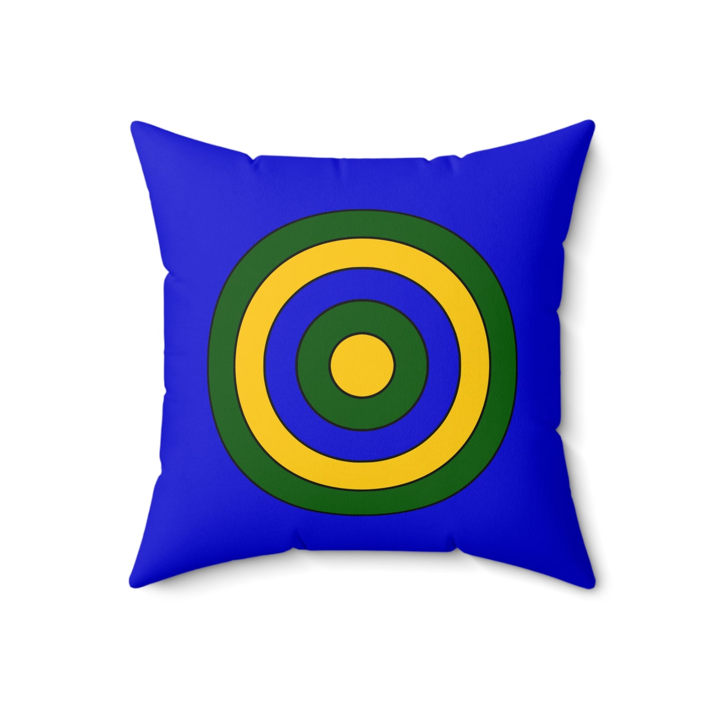 Solomon Islands Retro Target Cushion Pillow