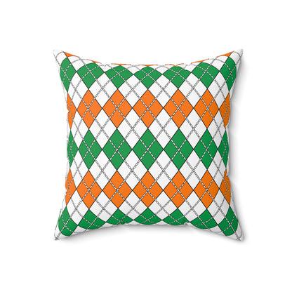 Ireland Retro Argyle Cushion Pillow