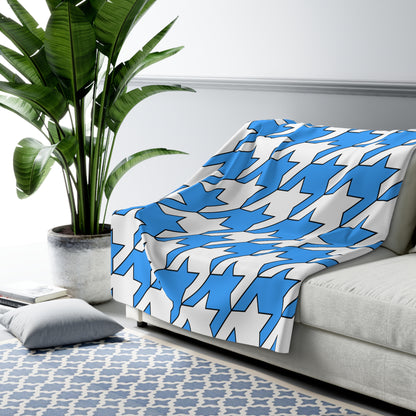 Somalia Retro Houndstooth Blanket Throw