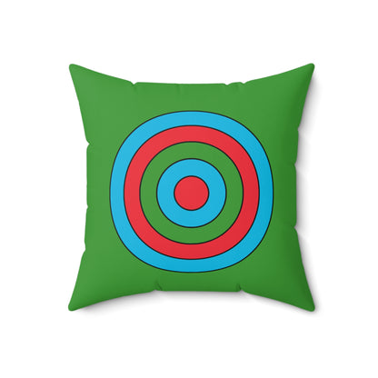 Azerbaijan Retro Target Cushion Pillow