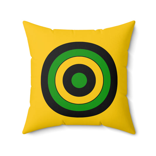 Jamaica Retro Target Cushion Pillow