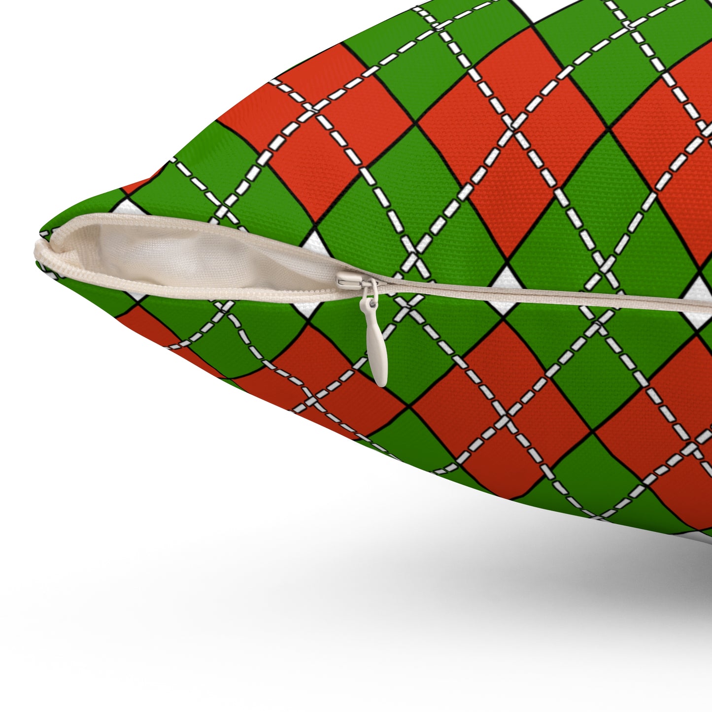Hungary Retro Argyle Cushion Pillow