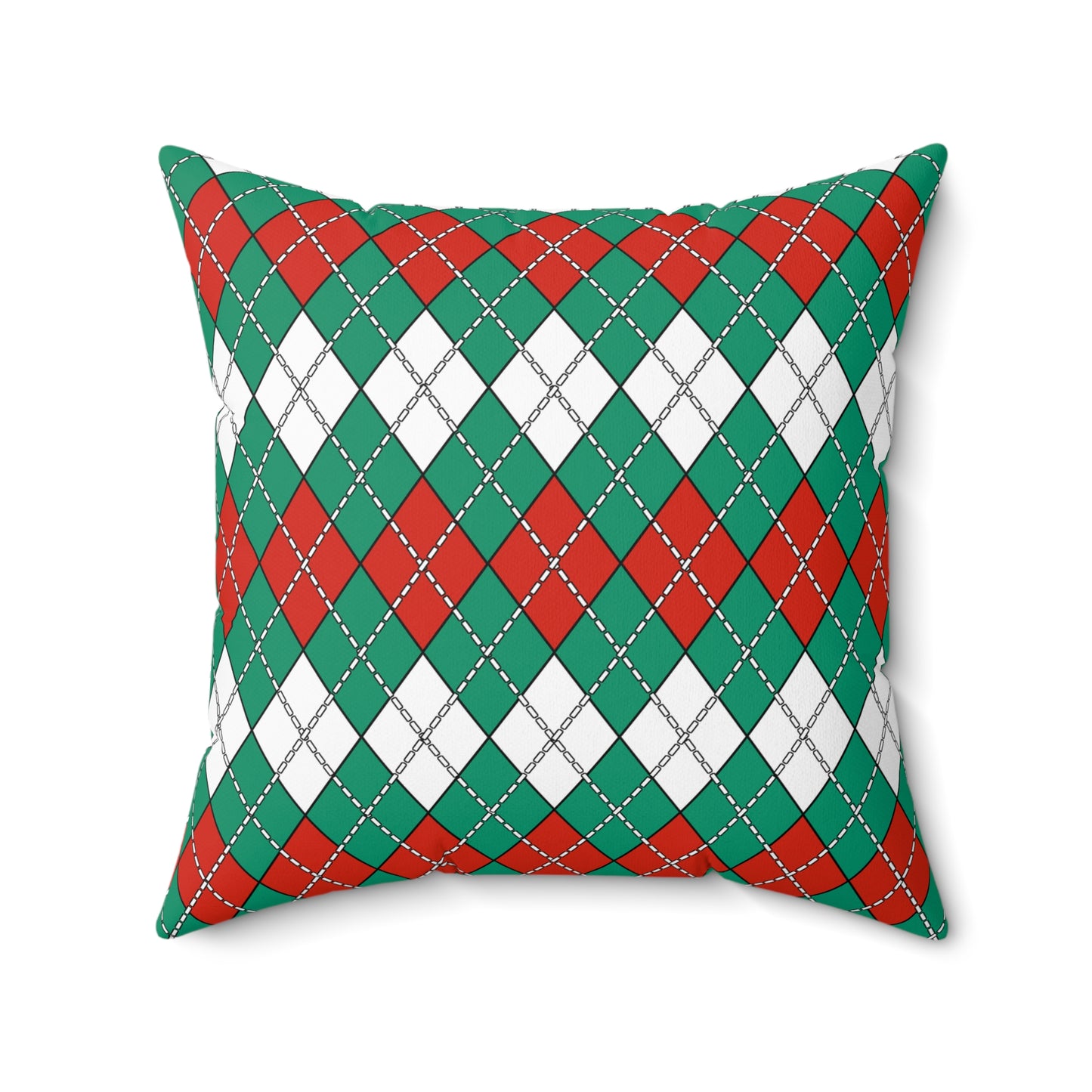 Bulgaria Retro Argyle Cushion Pillow