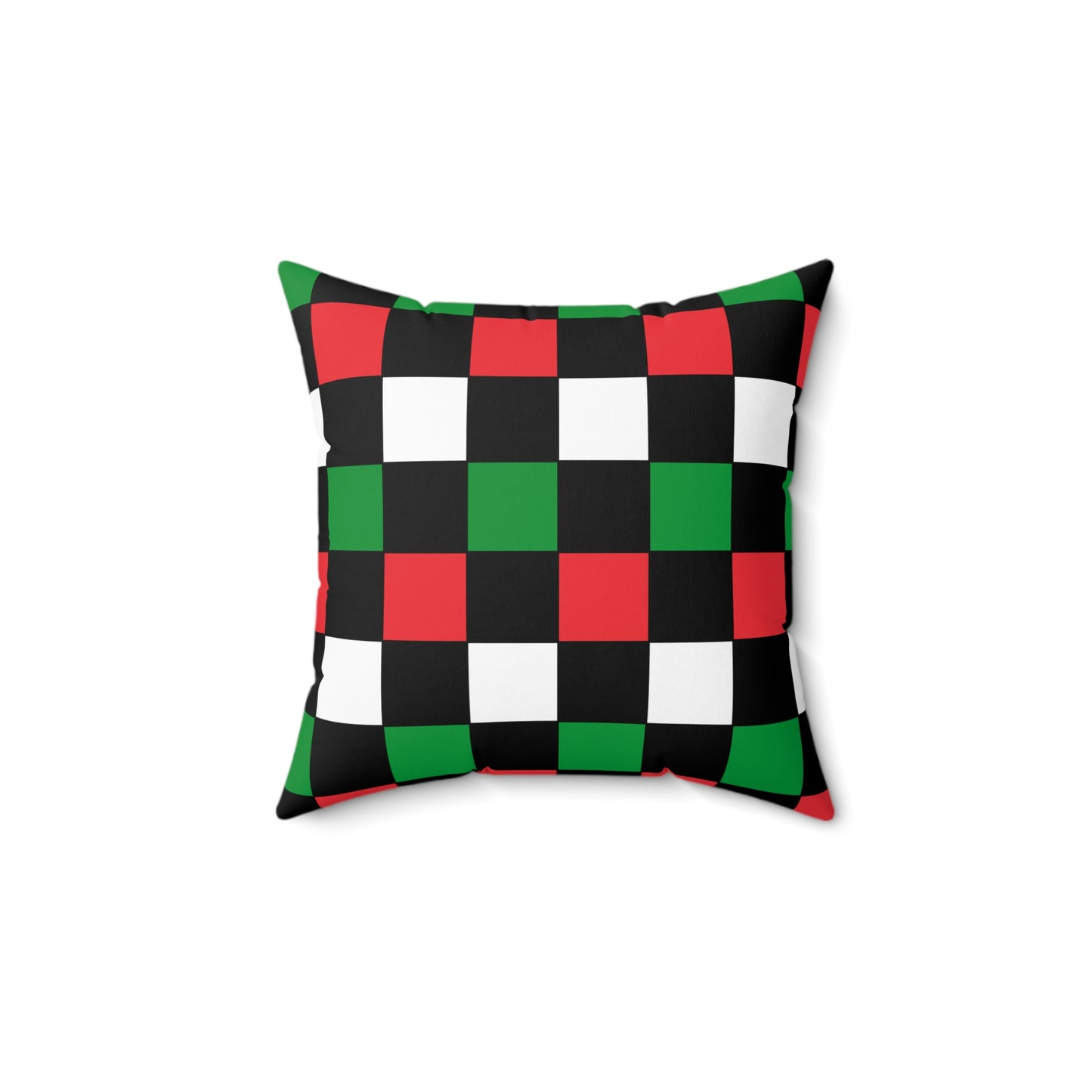 Palestine Retro Check Cushion Pillow