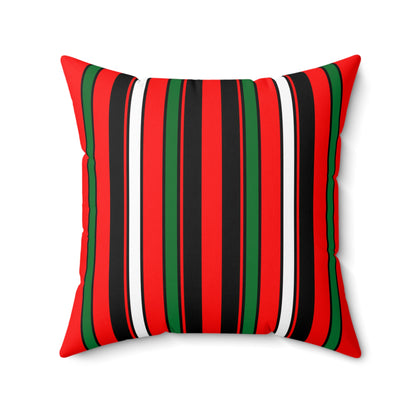 United Arab Emirates Retro Stripes Cushion Pillow