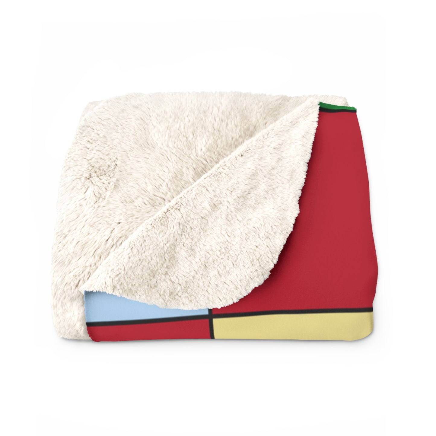 Eritrea Retro Check Blanket Throw