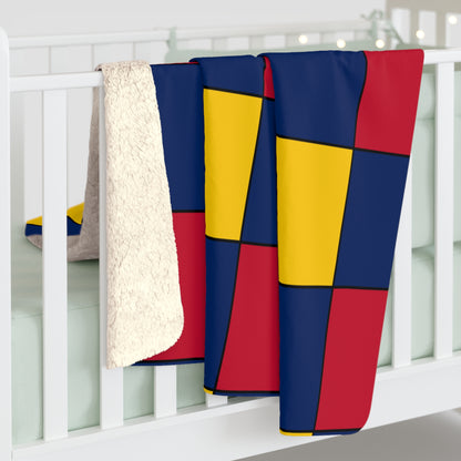 Chad Retro Check Blanket Throw