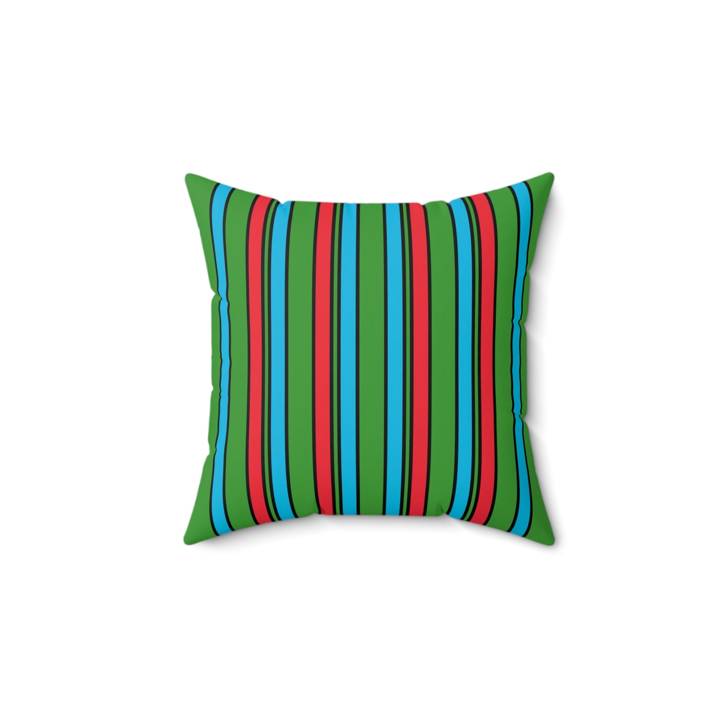 Azerbaijan Retro Stripes Cushion Pillow