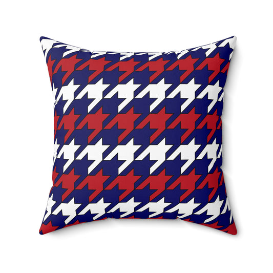 American Samoa Retro Houndstooth Cushion Pillow