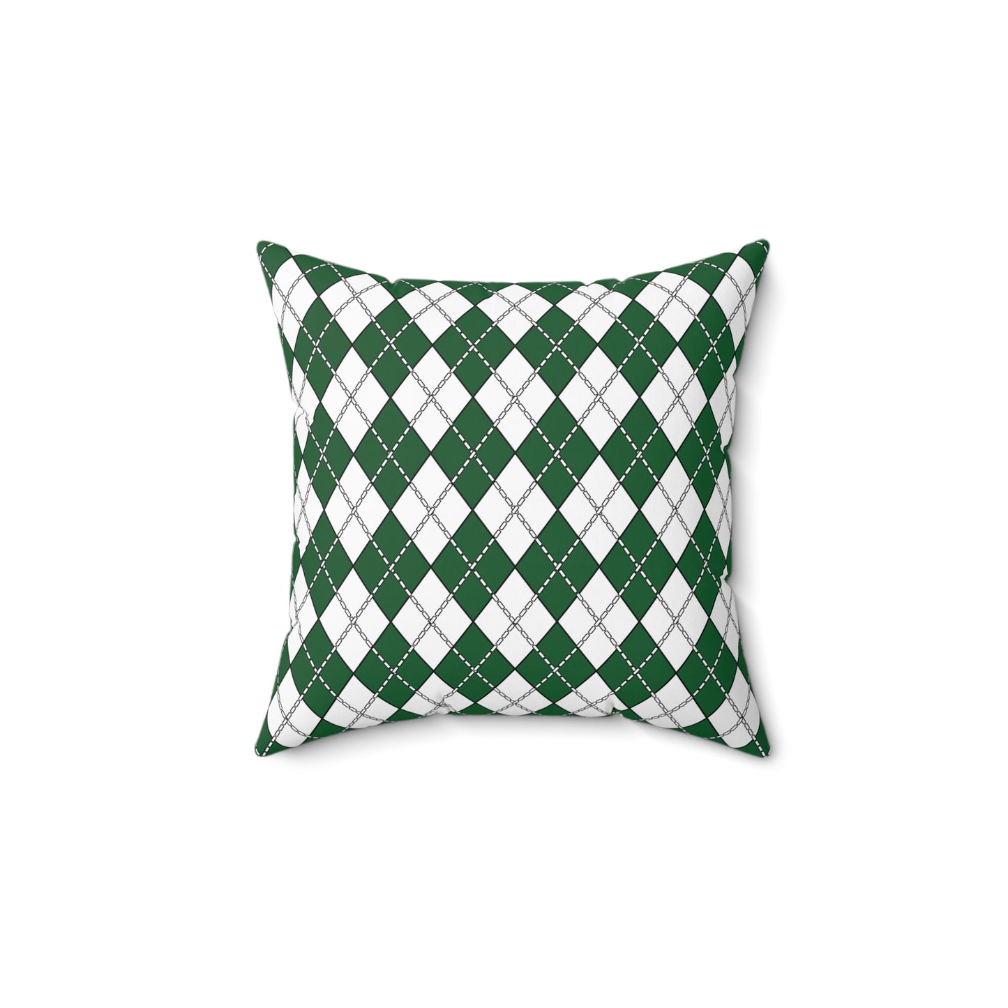 Saudi Arabia Retro Argyle Cushion Pillow