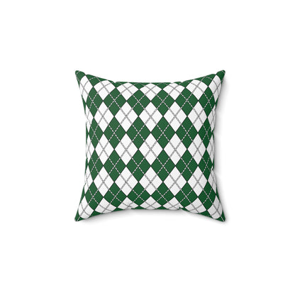 Saudi Arabia Retro Argyle Cushion Pillow